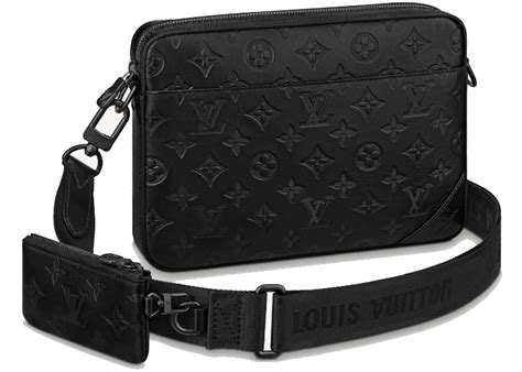 lv 3in1 bag|Trio Messenger Monogram Shadow Leather .